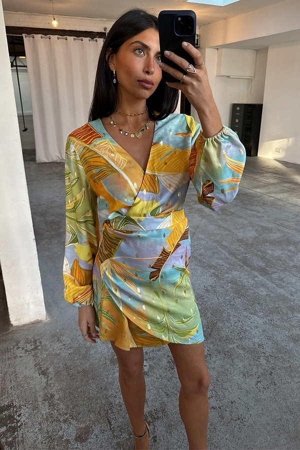 Sky Mini Vienna Dress