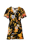 Black Sofia Mini Tea Dress
