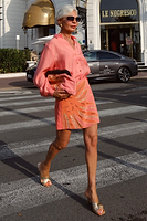 Thumbnail for Pink Sol Beaded Wrap Skirt