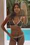 Sol De Palma High Leg Bikini Bottom