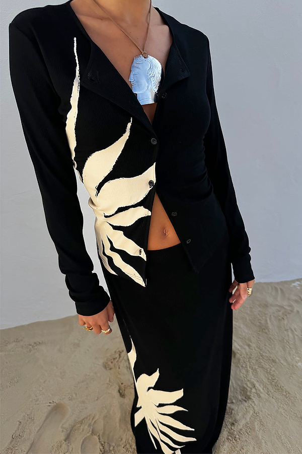 Black Sol Alexa Cardigan