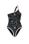 Sol De Palma One Shoulder Swimsuit