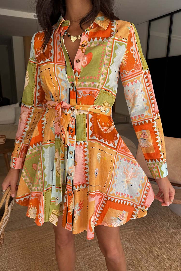 Soller Mini Lauren Shirt Dress
