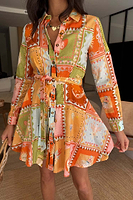 Thumbnail for Soller Mini Lauren Shirt Dress Petite