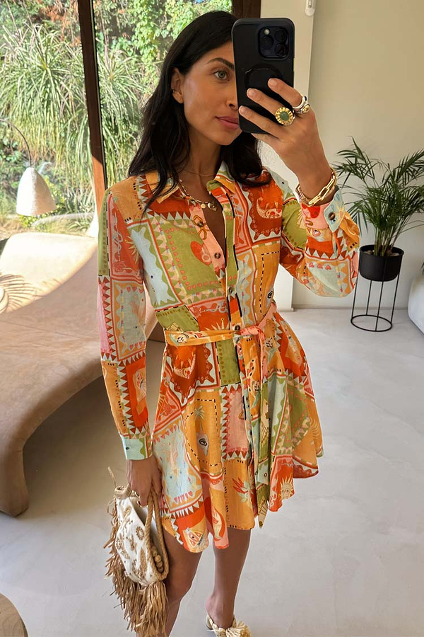 Soller Mini Lauren Shirt Dress Petite