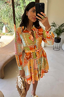 Thumbnail for Soller Mini Lauren Shirt Dress Petite