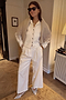 Butter Yellow Stripe Suki Trousers Petite