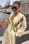 Butter Yellow Stripe Suki Trousers