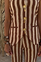 Chocolate Stripe Waistcoat