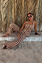 Chocolate Stripe Waistcoat
