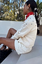 Ecru Studded Cardigan
