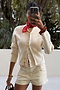 Ecru Studded Cardigan