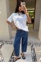White Studded T-Shirt