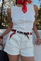 Thumbnail for caption_Model is 5ft8” and wears UK size 8/ US 4