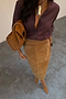 Suede Jaspre Skirt