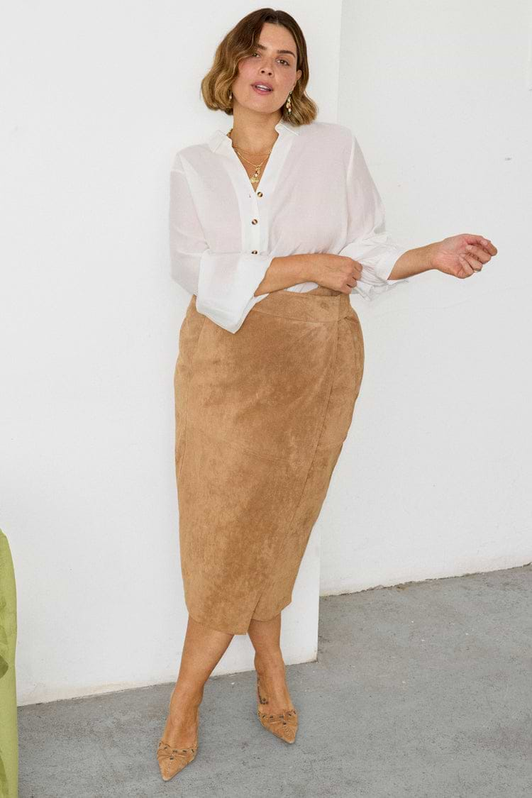 Suede Jaspre Skirt