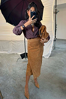 Thumbnail for caption_Model is 5ft7” and wears UK size 8/ US 4