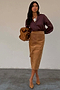 Suede Jaspre Skirt
