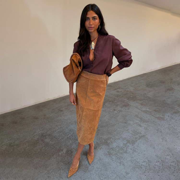 Suede Scallop City Mules – Never Fully Dressed