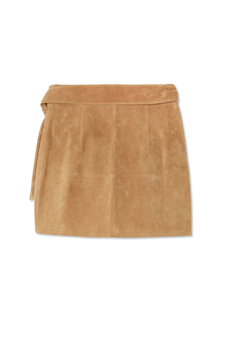 Suede Mini Jaspre Skirt