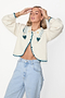 Cream Sundaze Romance Cardigan