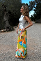 Multi Sundazed Summer Dorris Skirt