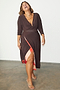 Reversible Sundial Wrap Dress