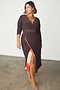 Reversible Sundial Wrap Dress