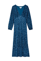 Thumbnail for Teal Sequin Emma Dress