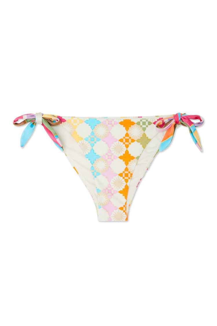 Abstract Tie Swim Bottom