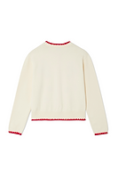 Thumbnail for Tomato Embroidered Cardi