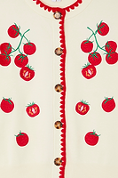 Thumbnail for Tomato Embroidered Cardi