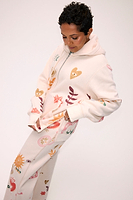 Thumbnail for caption_Model wears  Cream Sundazed Hoodie in size M