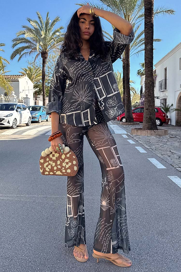 Mono Palma Mesh Trousers
