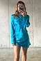 Turquoise Sundazed Summer Mini Soho Dress