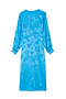 Turquoise Sundazed Summer Vienna Wrap Dress