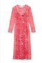 Valentine Animal Mesh Dress