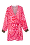 Valentine Animal Mini Vienna Dress Petite