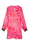 Valentine Animal Mini Vienna Dress Petite