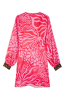 Thumbnail for Valentine Animal Mini Vienna Dress Petite