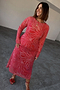 Valentine Animal Mesh Dress