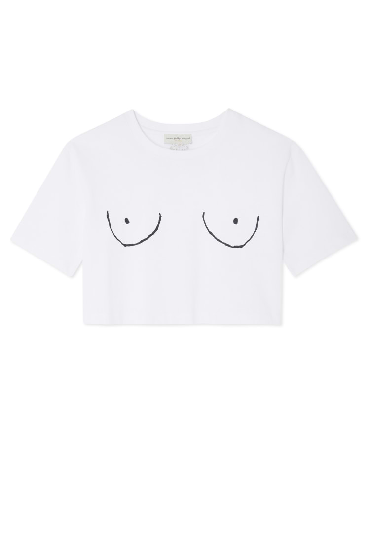 Boob Crop T-shirt