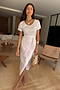 White Jesse Jersey Wrap Dress