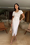 White Jesse Jersey Wrap Dress