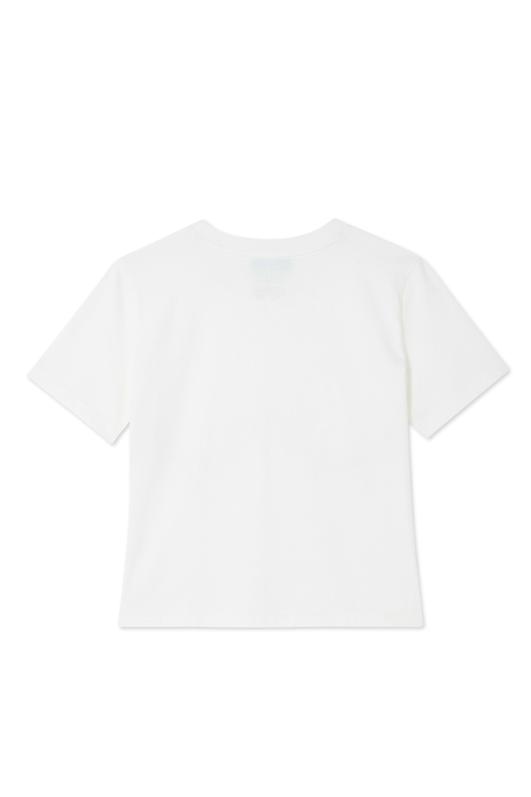 White Shell Boob Baby T Shirt