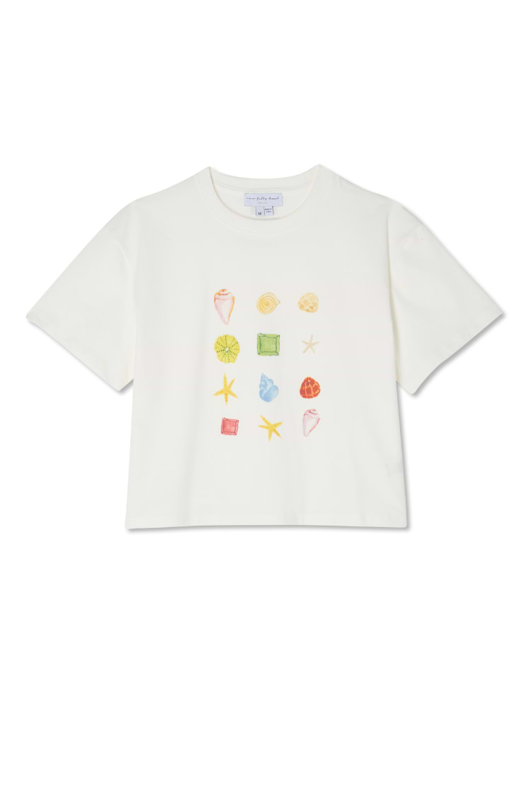 White Shell Ioana T Shirt