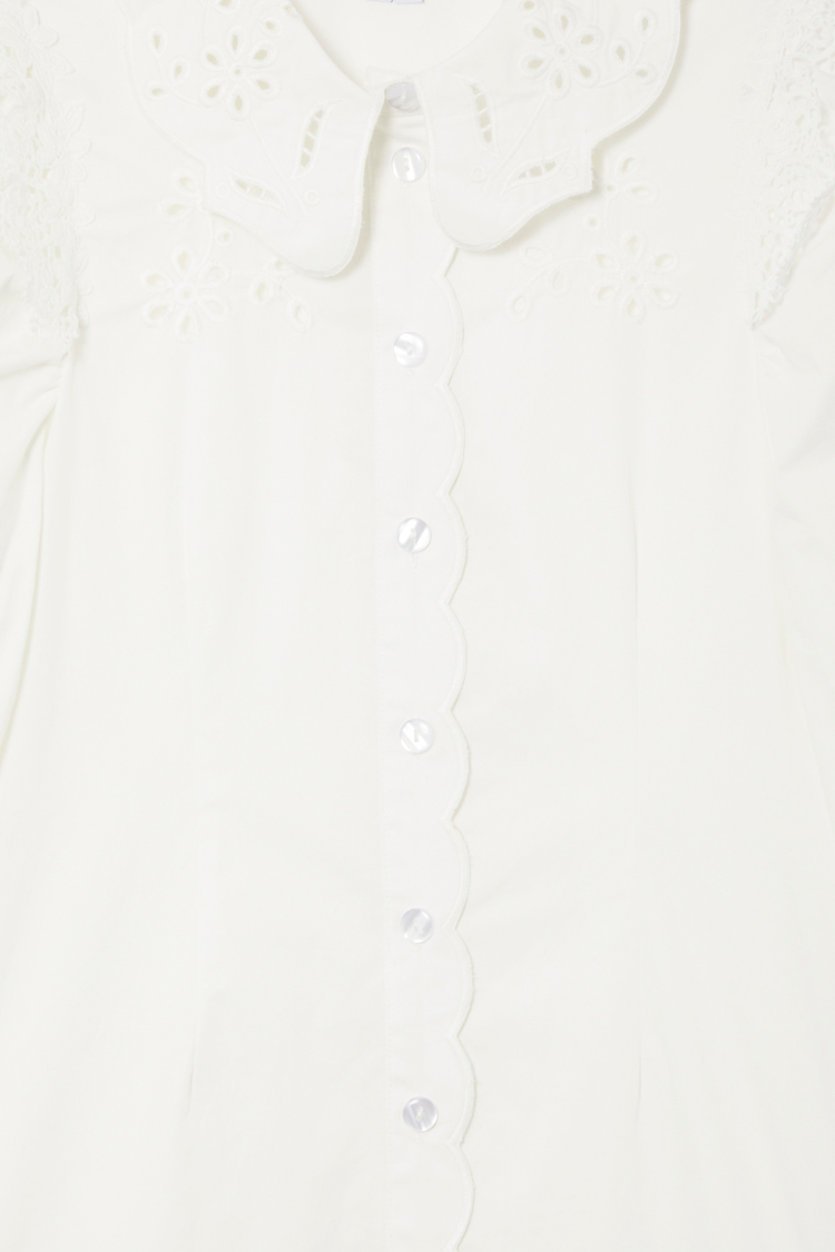 White Sicily Shirt Dress