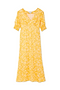 Yellow Mosaic May Dress Petite
