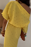 Thumbnail for caption_Model is 5ft7” and wears size S