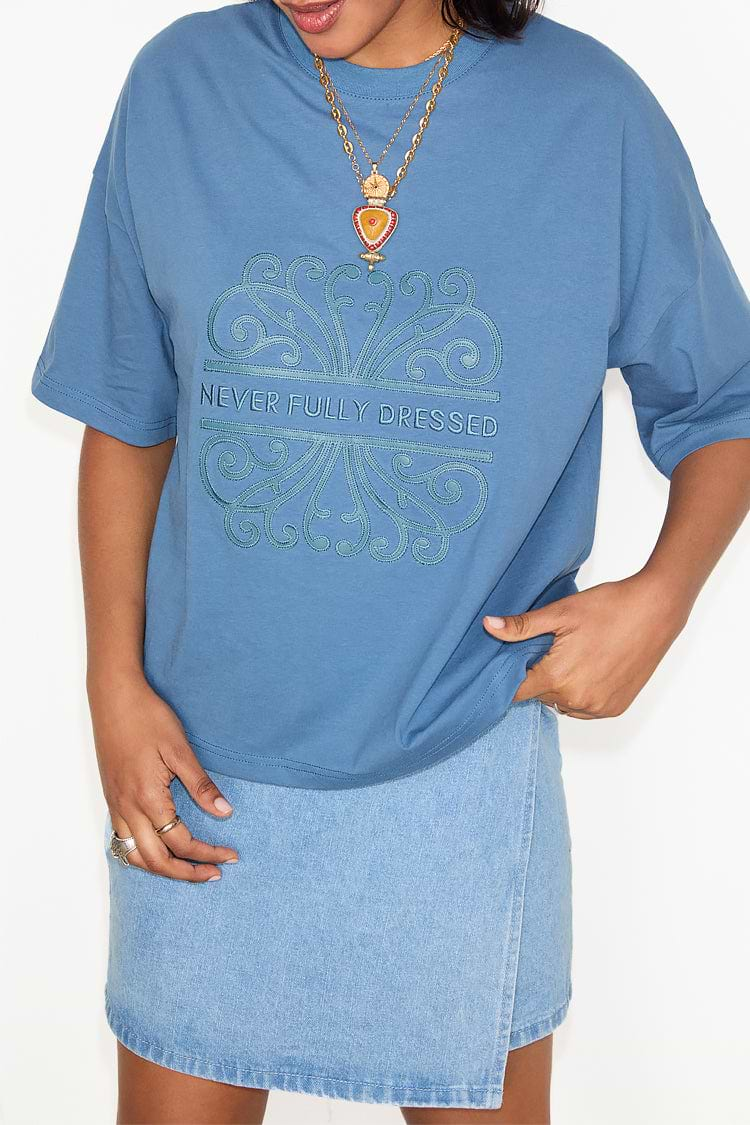 Washed Blue NFD T-Shirt